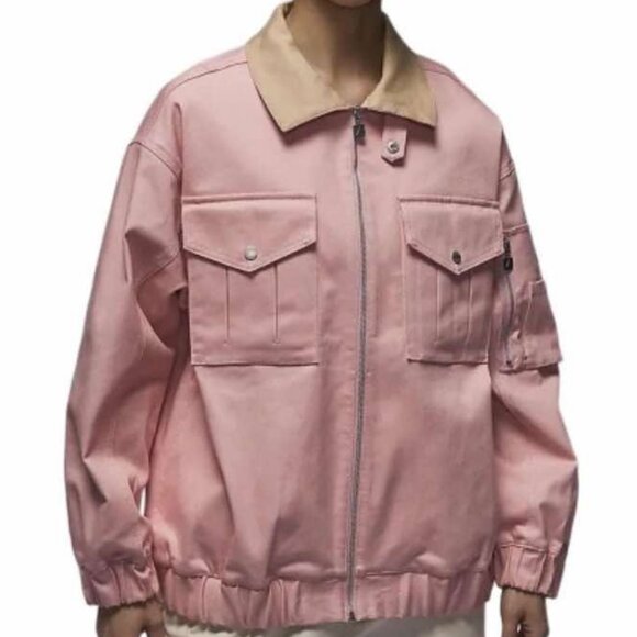 Jordan Jackets & Blazers - NWT Air Jordan Renegade Women’s Canvas Jacket Pink FN5674-607